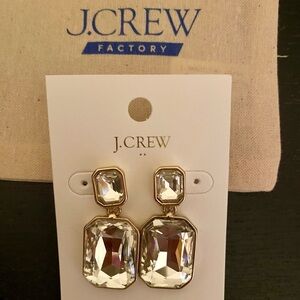 J Crew Factory drop statement earrings